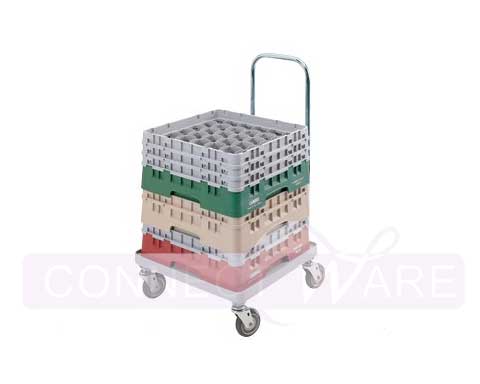 Glass Racks Trolley w/  wheel & Handle