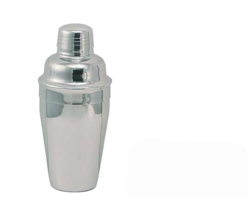 3 piece Steel Cocktail Shaker 550ml