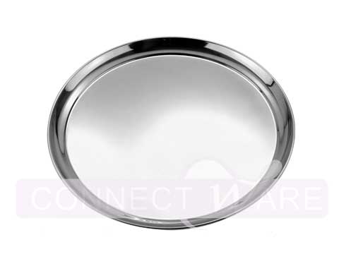 Round Stainless Steel Bar Trays